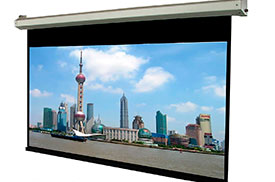 Pantalla para proyector con formato 16:9 de 353 X 198