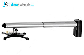 Pantalla para proyección trasera de 2.44x2.44 cms